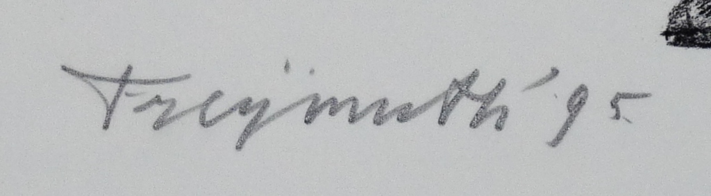 Alphons Freymuth: Zeefdruk, "Vervoer" kopen? Bied vanaf 55!