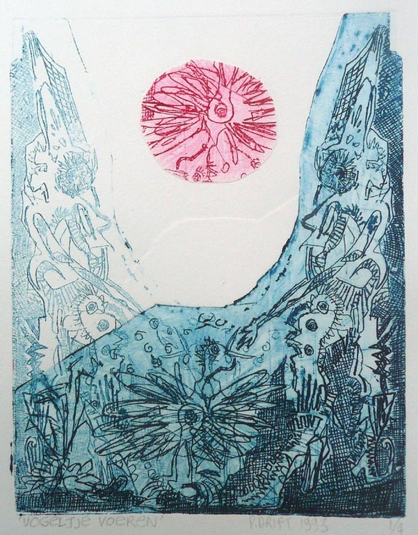 Pieter Drift: Ets, Vogeltje voeren kopen? Bied vanaf 1!