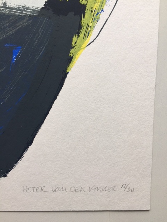 Laatste keer! Peter van der Akker - Zeefdruk kopen? Bied vanaf 20!