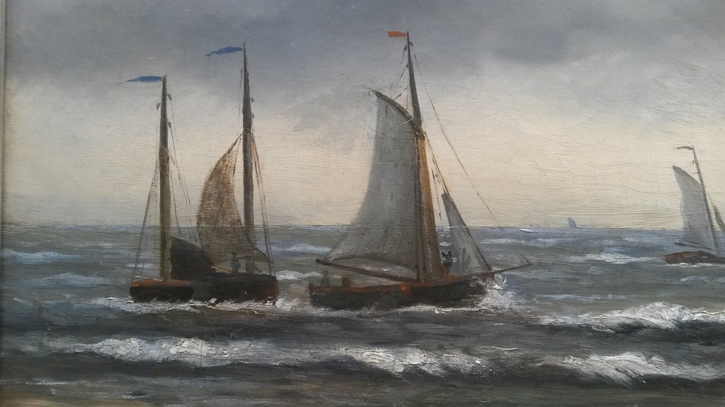 Jacob Willem Gruyter (1856 - 1908) - olieverf op doek - gesigneerd kopen? Bied vanaf 650!