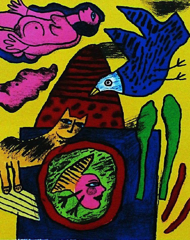 Corneille - Litho: Mount Rouge - 1998 - gesigneerd kopen? Bied vanaf 225!