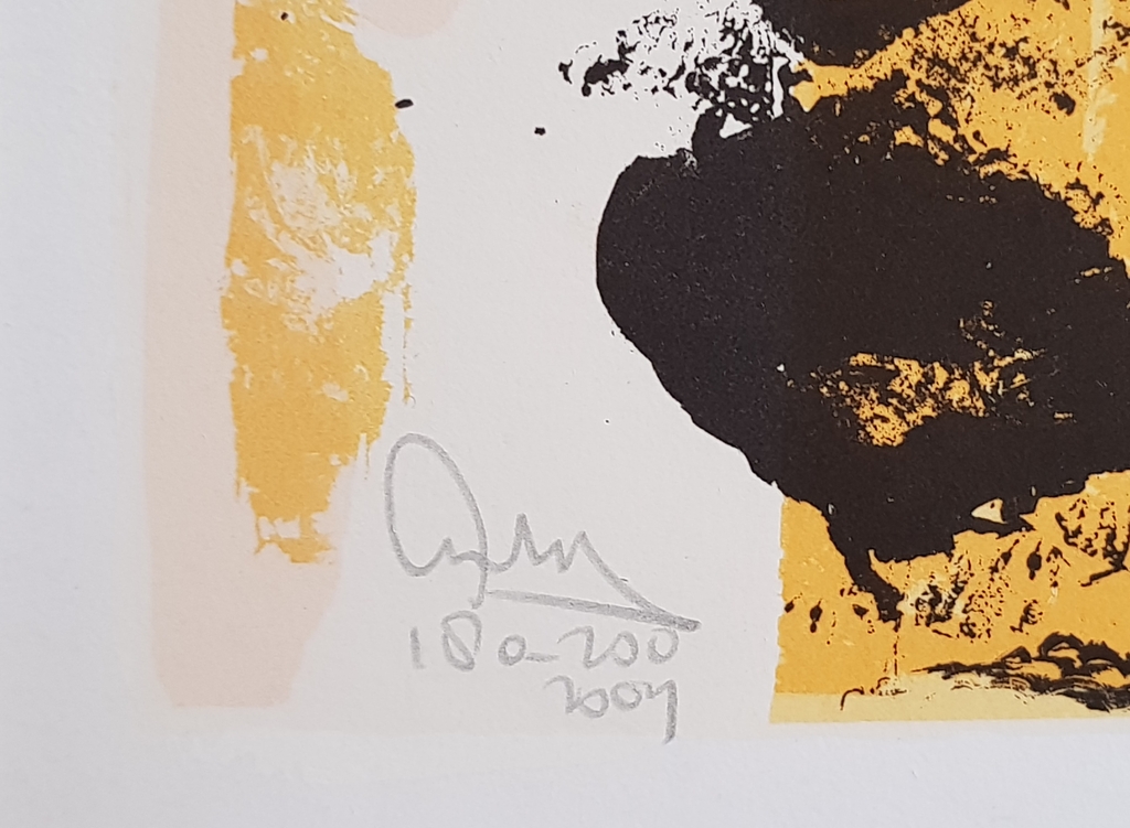 Onbekende signatuur, z.t., litho kopen? Bied vanaf 1!