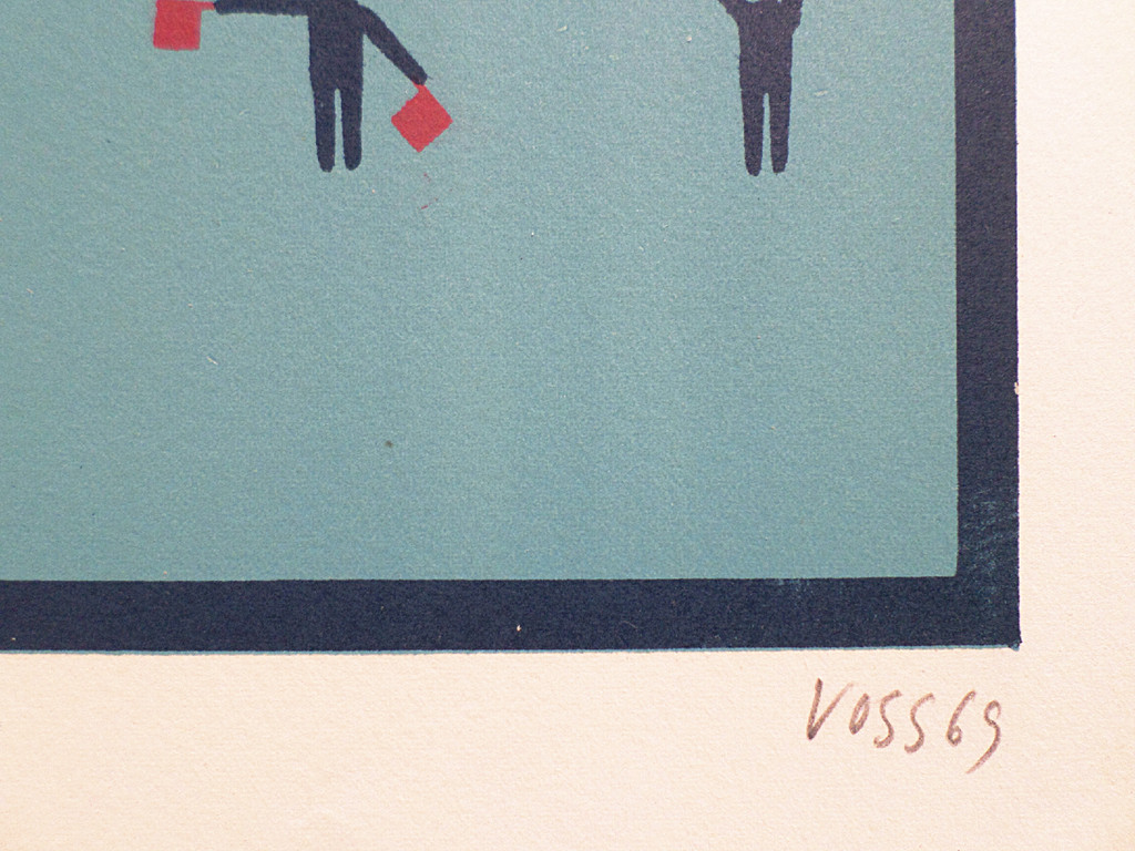 Jan Voss - Zonder titel, litho kopen? Bied vanaf 40!