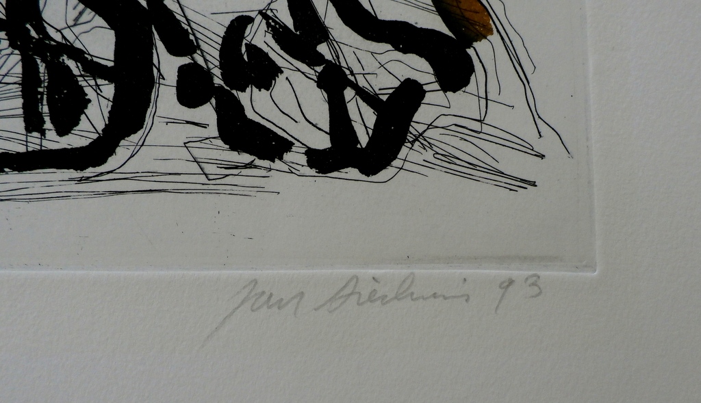 Jan Sierhuis - ets - 1993 - oplage 35 stuks kopen? Bied vanaf 70!