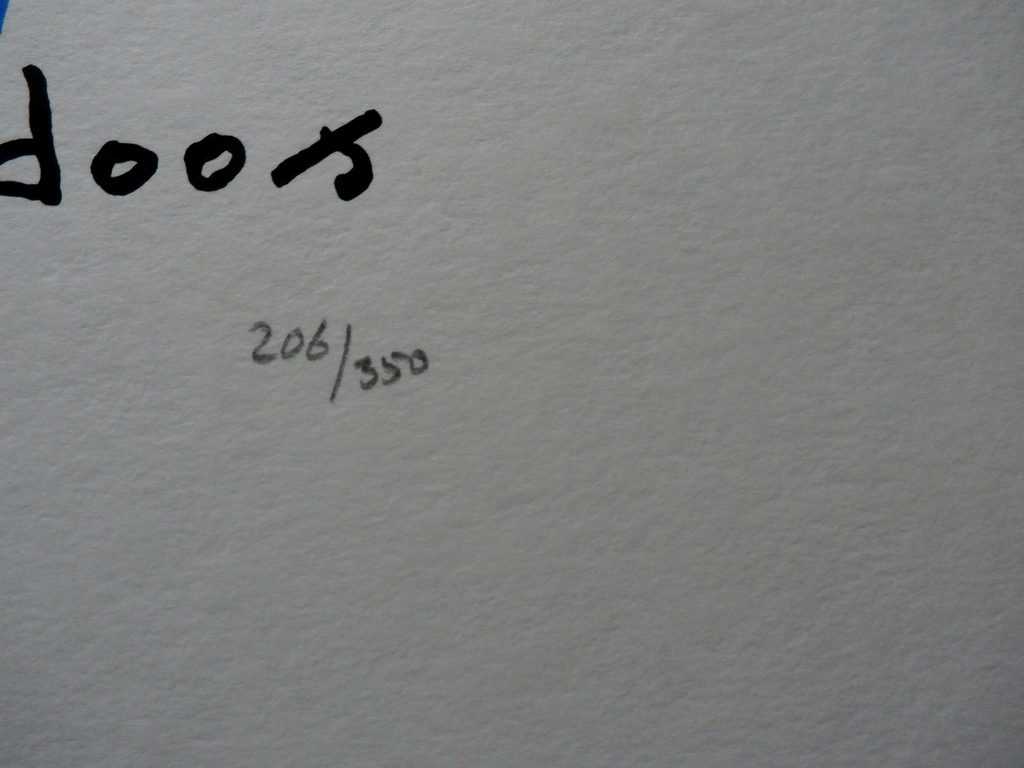 Herman Brood - Zeefdruk: Oh hoe ik hunker  kopen? Bied vanaf 175!