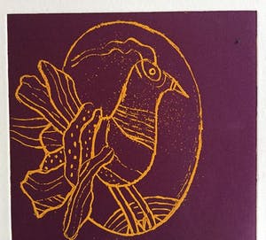 Corneille - Corneille - Masque et oiseau ( suiker-ets) 1977 - EA kopen? Bied vanaf 285!