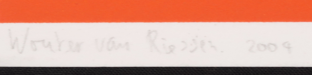 Wouter van Riessen: Zeefdruk, Z.T. Drie bloemen kopen? Bied vanaf 20!