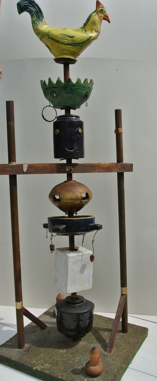 HARM KAMERLINGH ONNES.  Keramiek. - PALMPASEN - Rond 1980.                       kopen? Bied vanaf 3350!