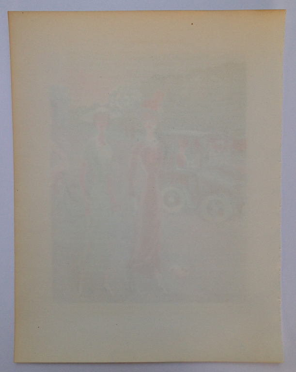 Kees van Dongen, Grafisch werk uit 1947 Incl. certificaat, La Nouvelle Gilberte kopen? Bied vanaf 1!