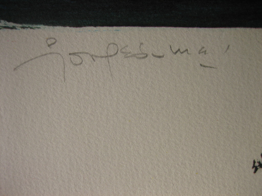 Jorge Dumas - Memories - handgesgineerde lithografie - oplage 300 ex.  kopen? Bied vanaf 1!