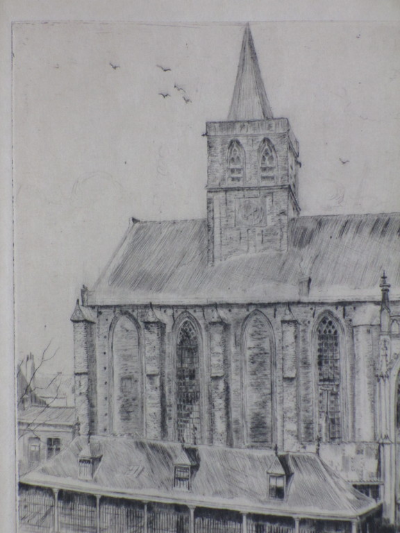 Edith Pijpers, St Joriskerk Amersfoort, Ets kopen? Bied vanaf 35!