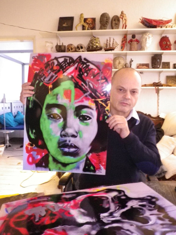 Peter Klashorst - Gesigneerde offsetdruk - S21 expositie kopen? Bied vanaf 1!