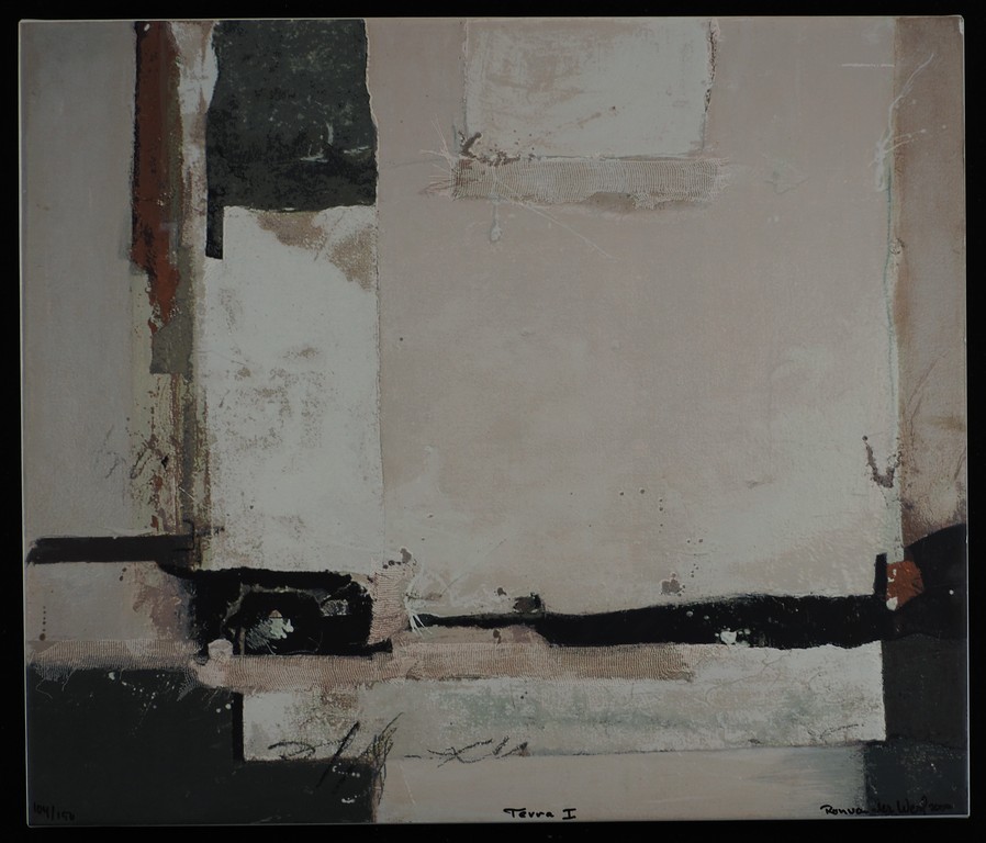 Ron van der Werf - Ron van der Werf: Zeefdruk, Terra I verkocht voor € 75!