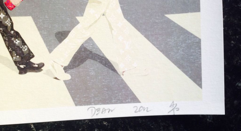 DEATH NYC "Crossing" numbered artist proof - Signed with COA kopen? Bied vanaf 1!