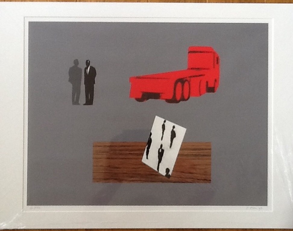 Peter Bes, Kleurenlitho, handgesigneerd kopen? Bied vanaf 35!