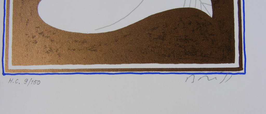 Sami Briss, lithografie, handgenummerd en gesigneerd! kopen? Bied vanaf 25!