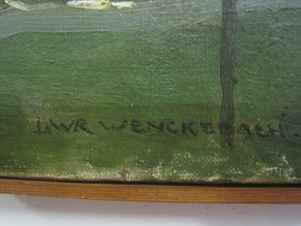 LWR Wenckebach 1860-1937 "Kennemerduinen" olieverf ca. 1900  kopen? Bied vanaf 1!