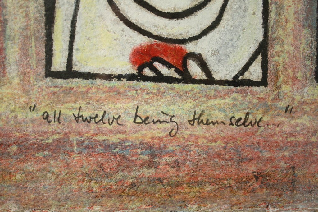 Hans Innemee, zeefdruk, 1999, 'All twelve being themselve' kopen? Bied vanaf 500!