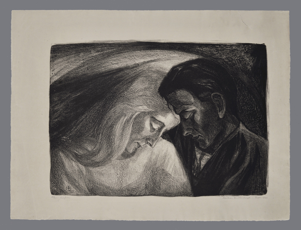Aart van Dobbenburgh: Litho - Liefde - Sept. 1922 kopen? Bied vanaf 50!