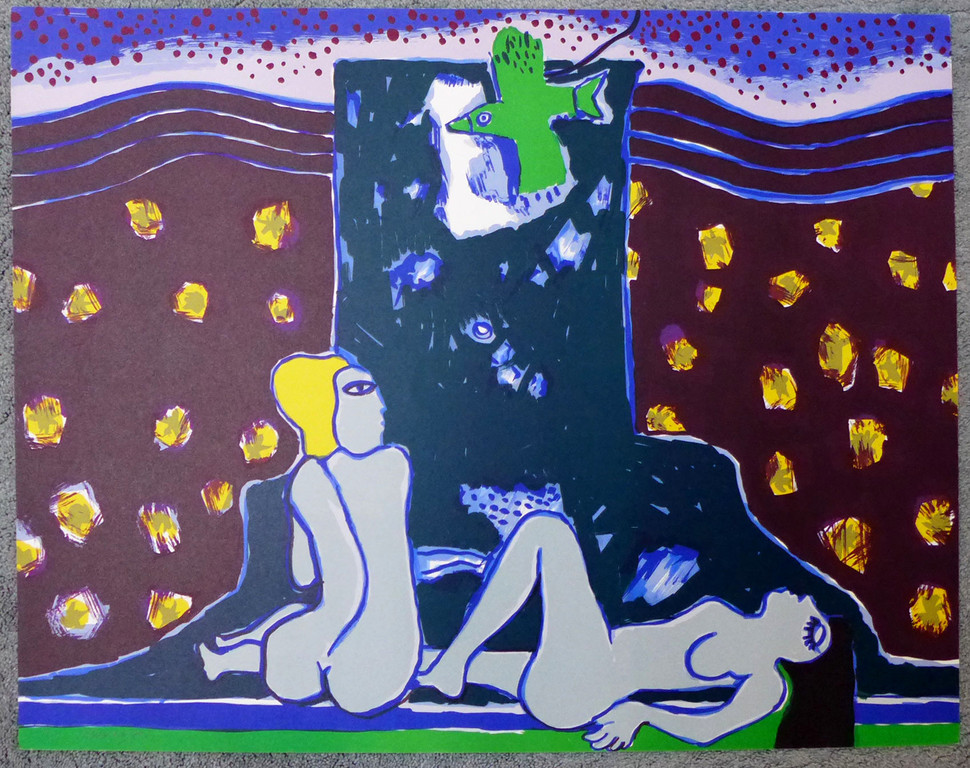 Corneille, zeefdruk uit 1979. verkocht voor € 225!