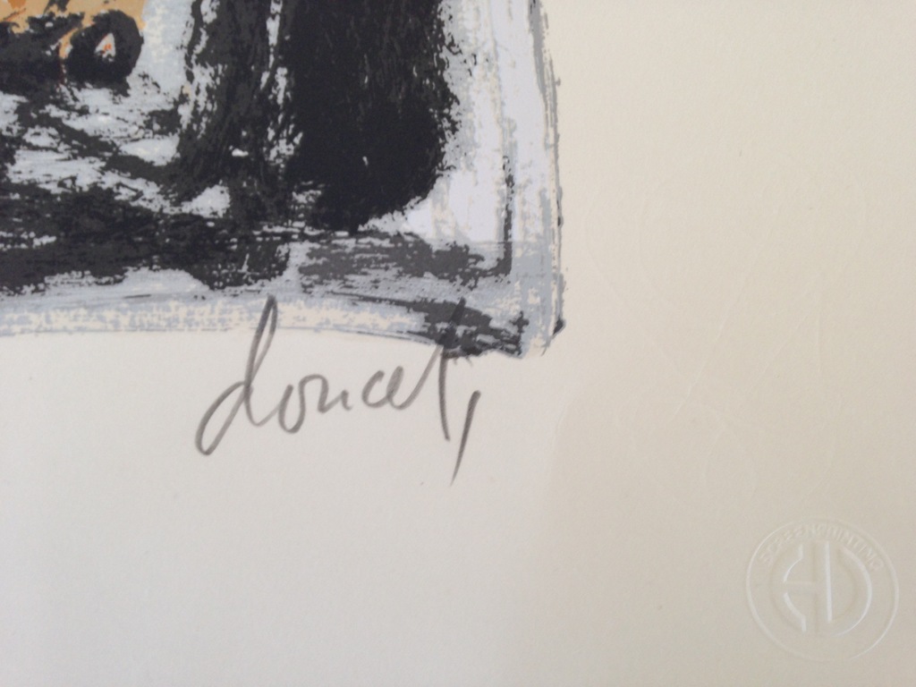 Jacques Doucet. Zeefdruk. Zonder titel. kopen? Bied vanaf 250!