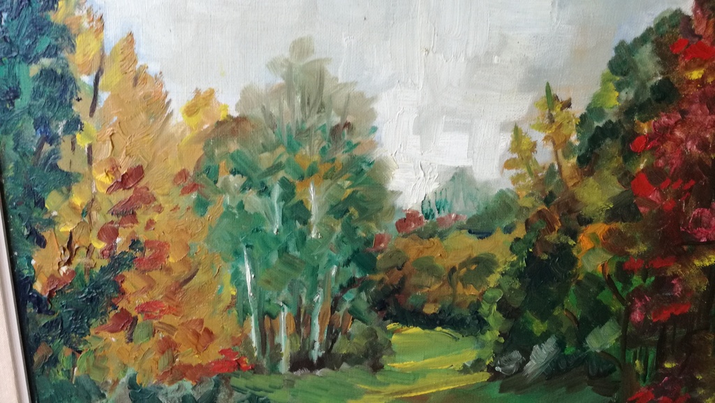 Goossens Robert, Olieverf op doek, Herfstpracht kopen? Bied vanaf 1!