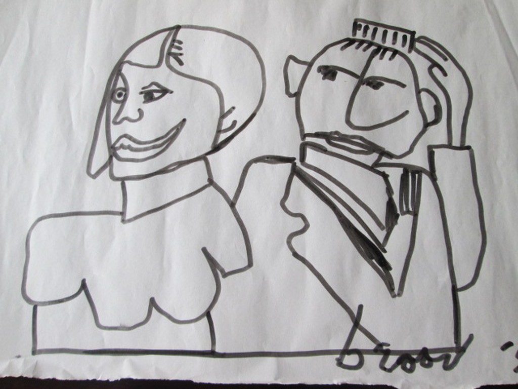 HERMAN BROOD STIFT TEKENING kopen? Bied vanaf 1!