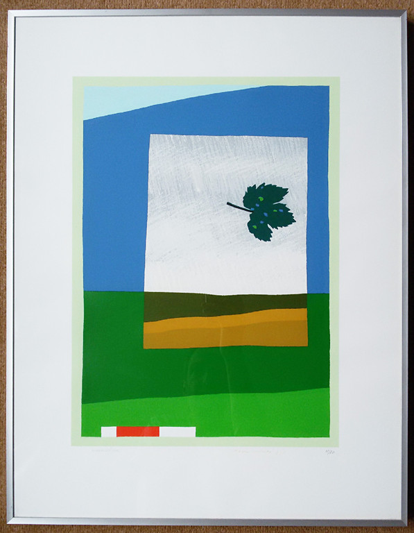 Harrie Gerritz - Westerwind, zeefdruk (mooi ingelijst) kopen? Bied vanaf 100!