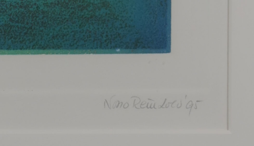 Nono Reinhold: Ets, La porte - Ingelijst kopen? Bied vanaf 35!