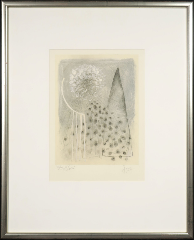 Onbekend gesigneerd: Offset, Zonder titel - Ingelijst kopen? Bied vanaf 1!