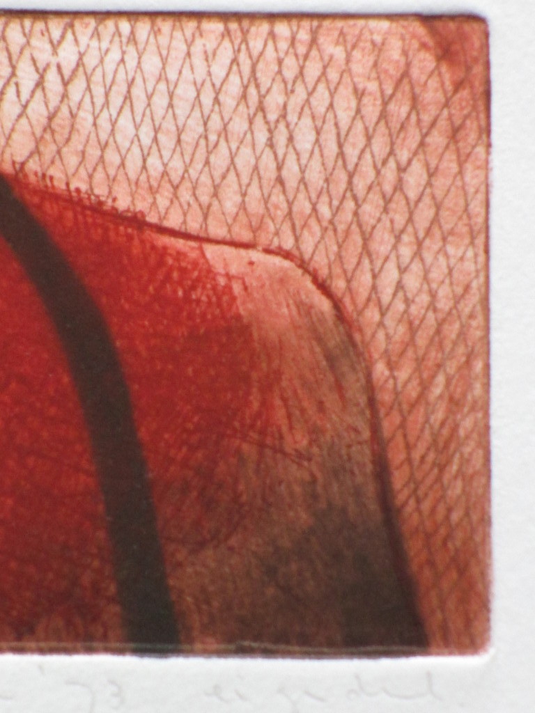 Dave Desjardine, Compositie in rood, Kleurets kopen? Bied vanaf 35!