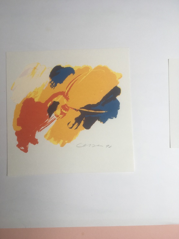 Henk van Vessem - zeefdruk - zonder titel. kopen? Bied vanaf 1!