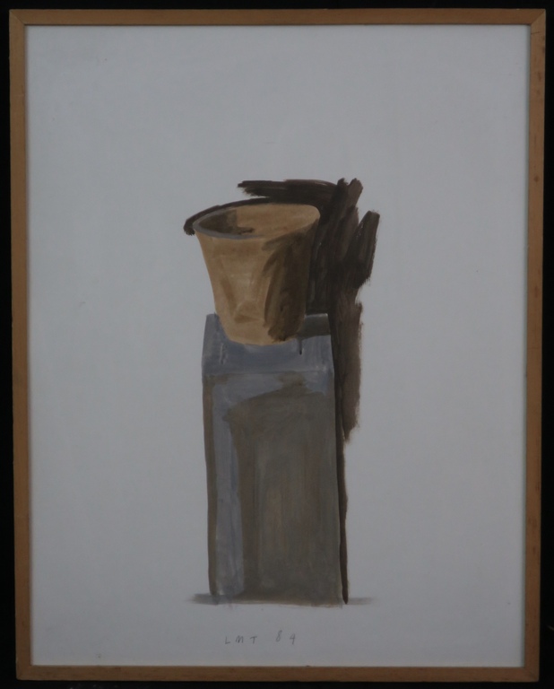 Leon Tebbe: Acryl, Pot -Ingelijst kopen? Bied vanaf 20!