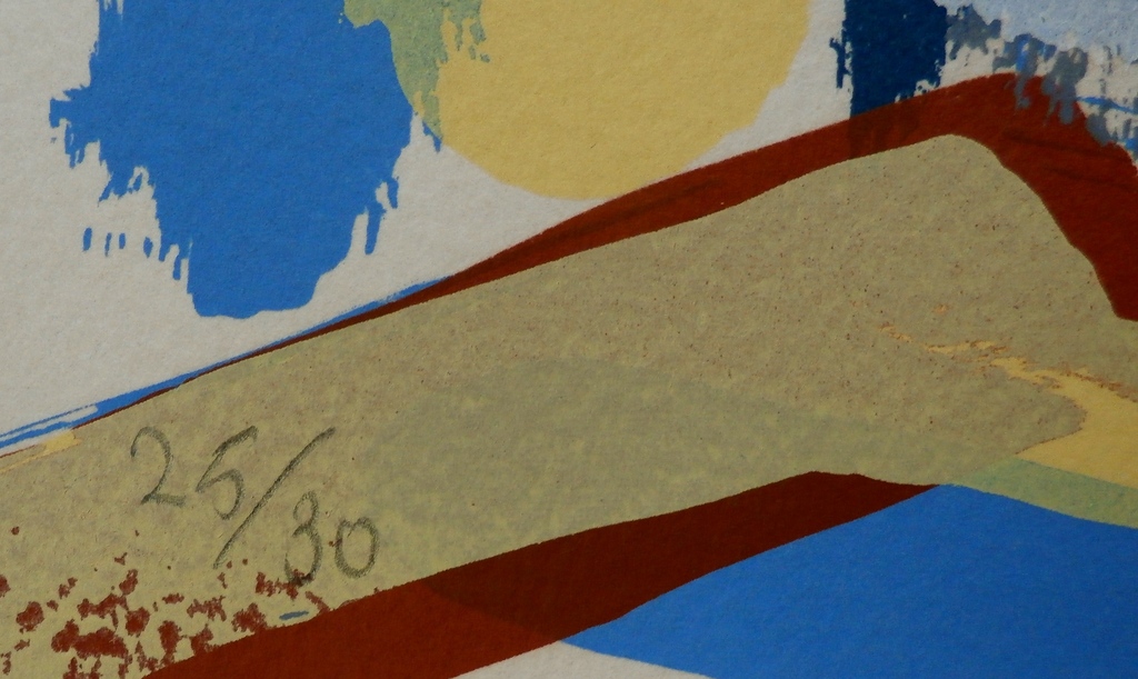 Sjoerd Hofstra - Zeefdruk: Stadsbeeld  - 1979 kopen? Bied vanaf 60!