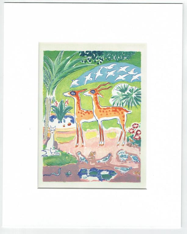 Kees van Dongen, Originele houtgravure uit 1955  kopen? Bied vanaf 1!