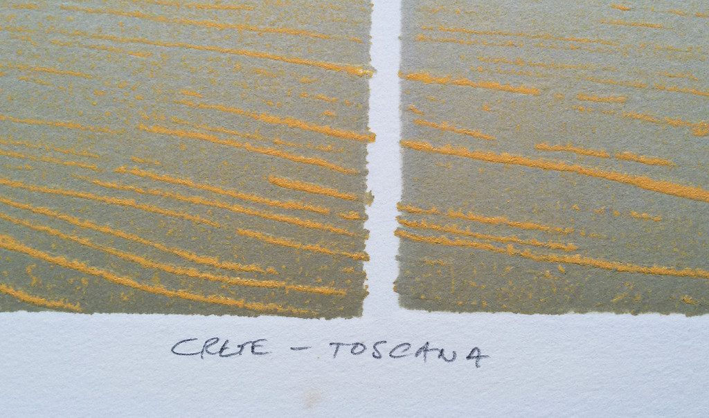 Elmar Gille - Crete Toscana, aquatint ets kopen? Bied vanaf 75!