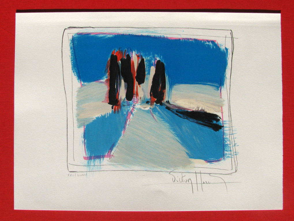 Victor HASCH, twee kleurrijke litho´s, genummerd en gesigneerd, in nieuwstaat kopen? Bied vanaf 1!