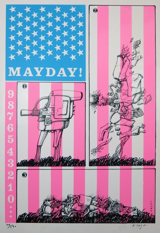 Shinkichi Tajiri: Zeefdruk, Mayday! kopen? Bied vanaf 60!