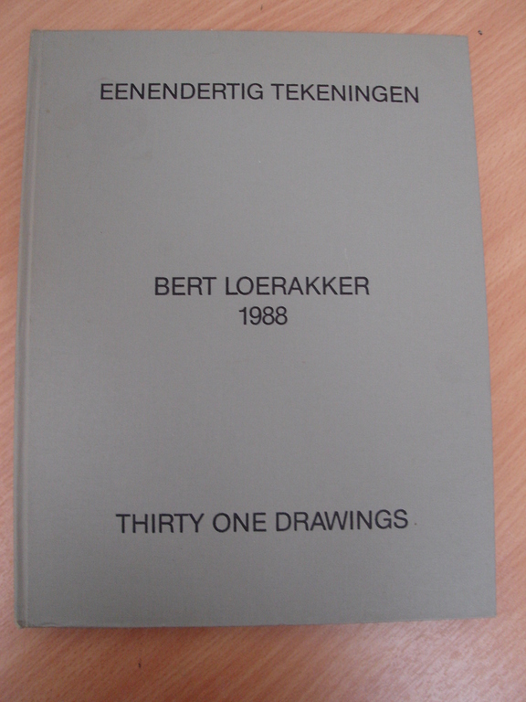 Een tekenining.EENENDERTIG TEKENINGEN BERT LOERAKKER 1988 kopen? Bied vanaf 224!