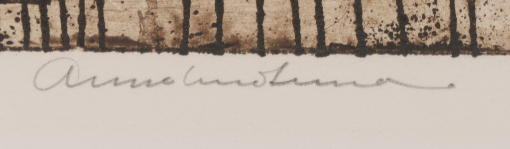 Anne Huitema: Ets en aquatint, Tuinbouw kopen? Bied vanaf 20!