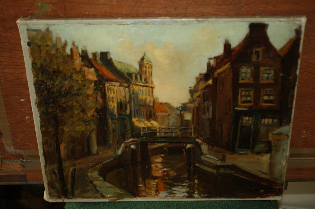 STADSGEZICHT door CORNELIS DE BRUIN kopen? Bied vanaf 150!