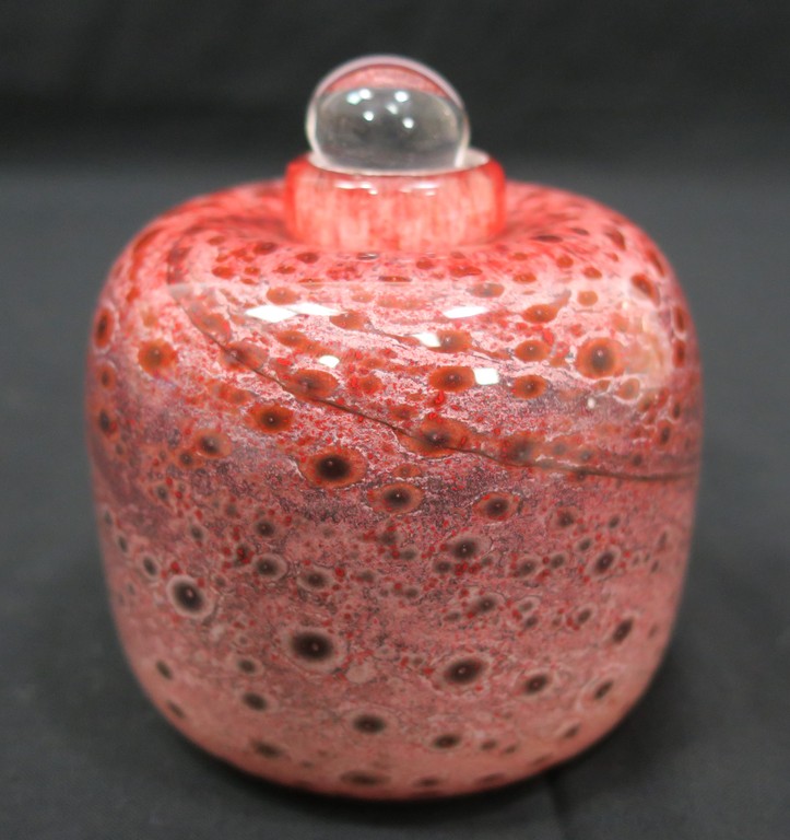 Mieke Groot: Handgeblazen glazen vaasje kopen? Bied vanaf 1!