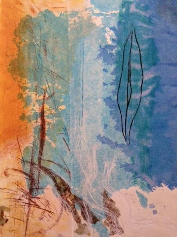 Peter Schenk  Grote kleurrijke Zeefdruk  Titel - COMPOSITIE III -   kopen? Bied vanaf 69!