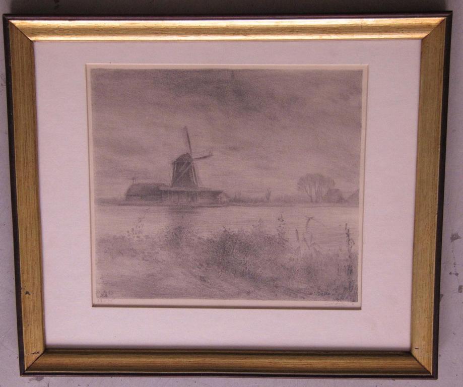 Cor Dik, Litho  verkocht voor € 75!