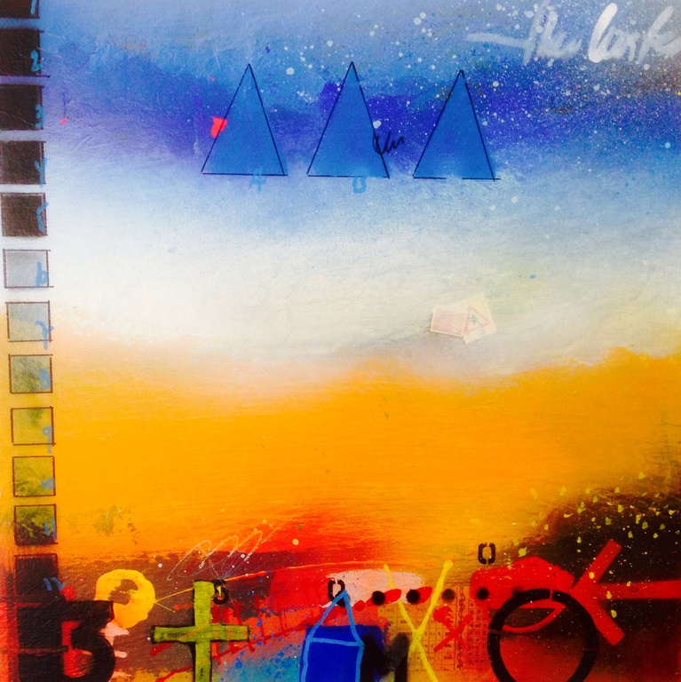 Theo koster , gemengde techniek , new morning .  kopen? Bied vanaf 1!