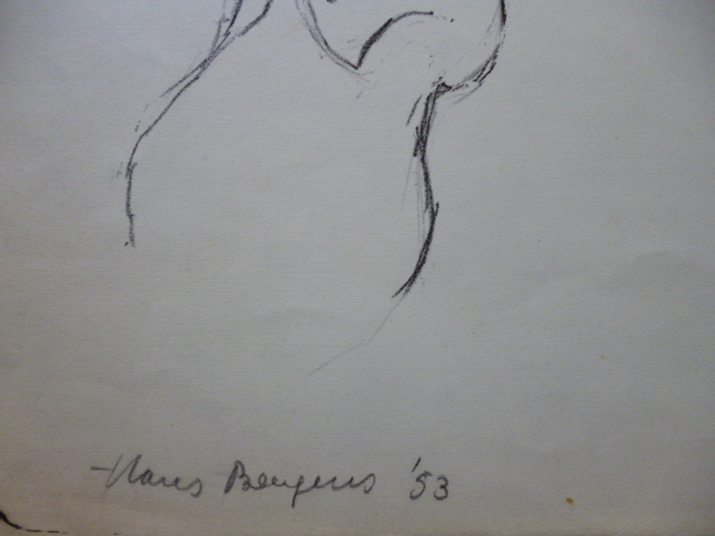 Hans Bayens - litho - Pauzerende lasarbeider kopen? Bied vanaf 35!