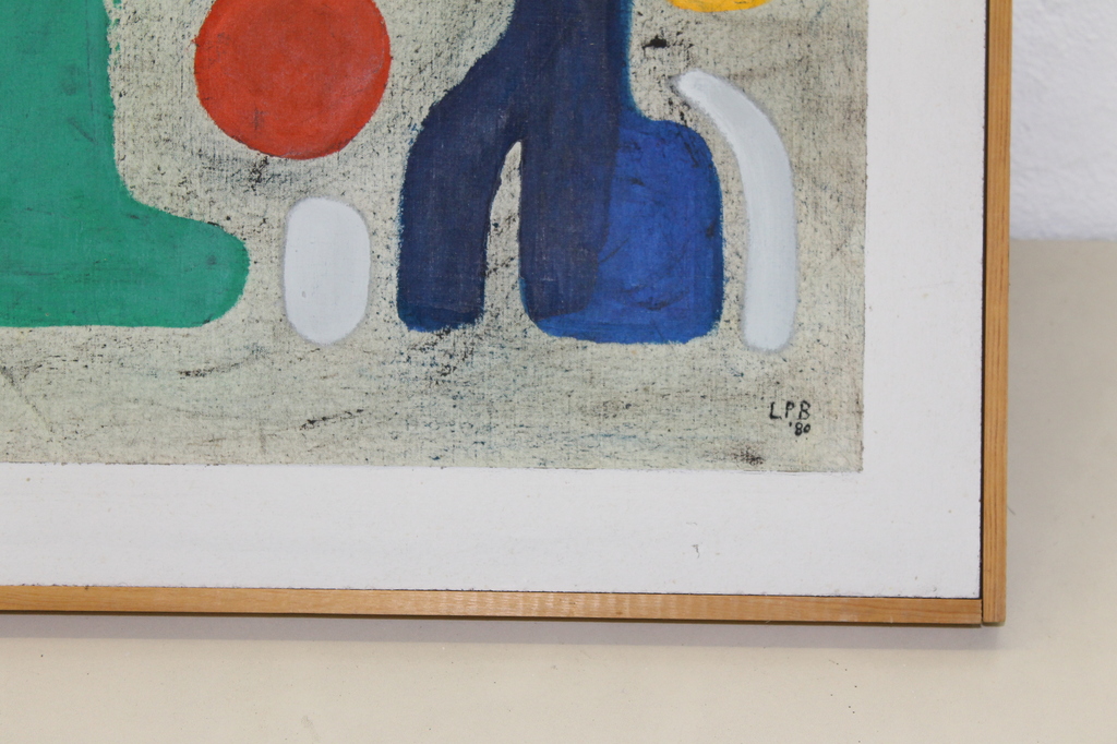 L.P. Boone: gouache, zonder titel kopen? Bied vanaf 40!