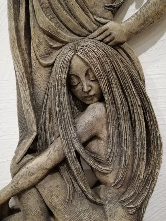 wand sculptuur uit natuursteen - afkomstig uit Frankrijk kopen? Bied vanaf 1!