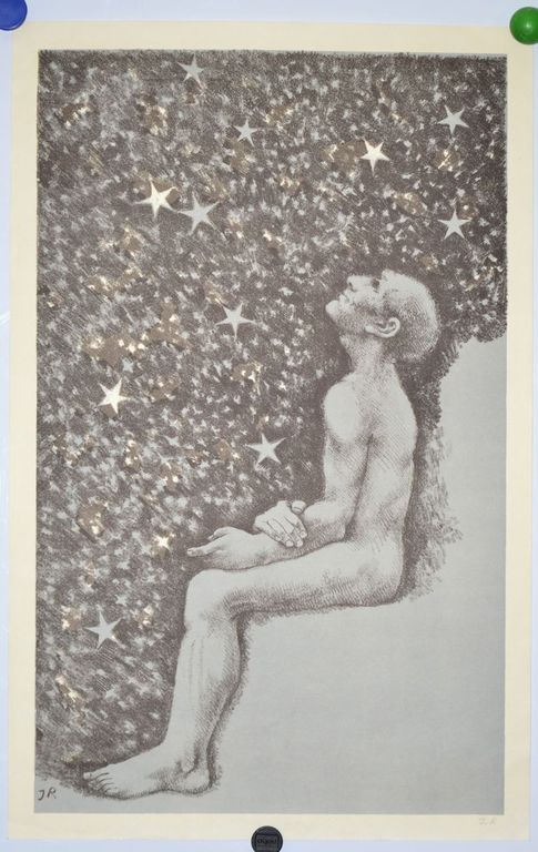 John Raedecker: Litho. Onder de sterrenhemel kopen? Bied vanaf 35!