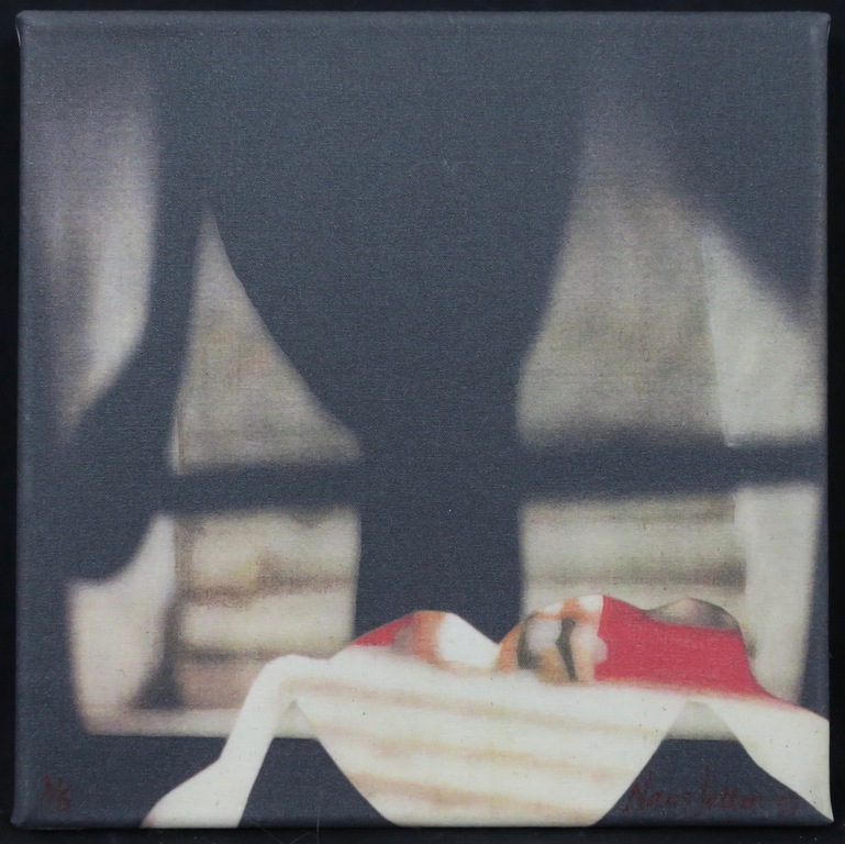 Nans Jetten: Vierluik op doek, Zonder titel  kopen? Bied vanaf 1!